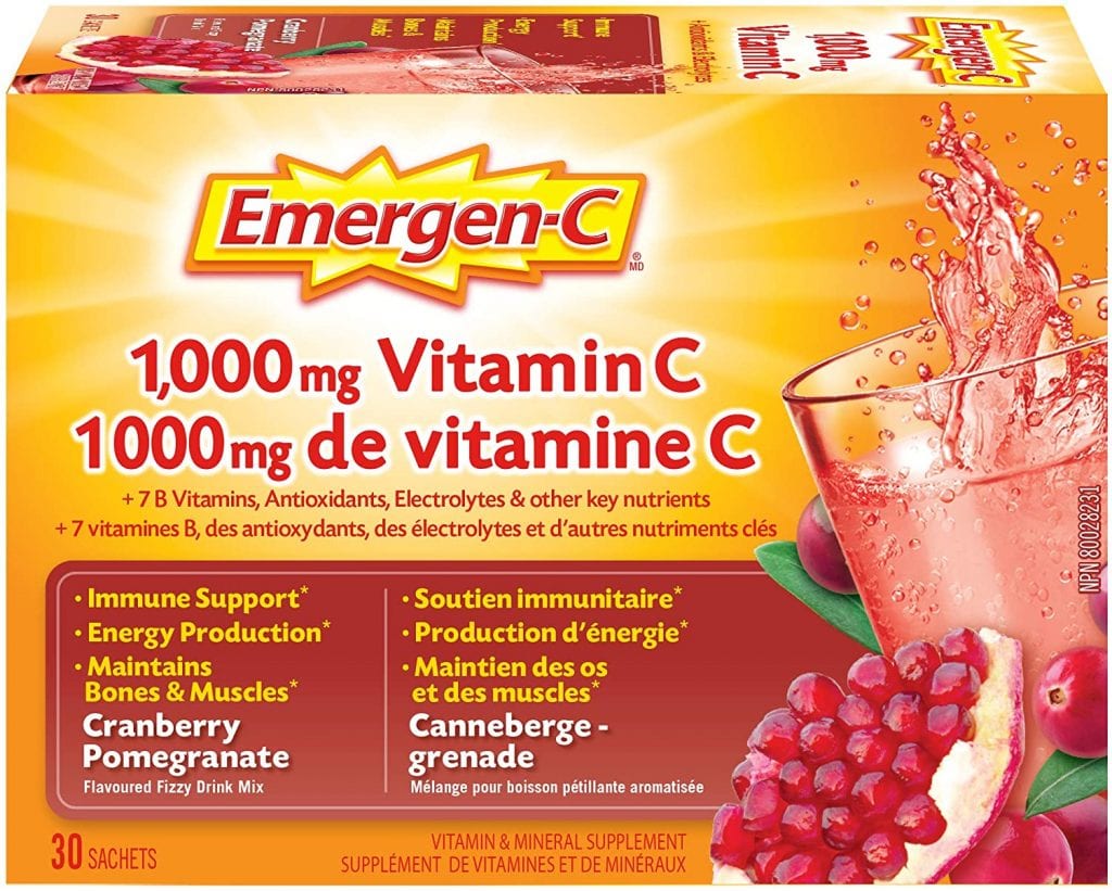 Emergen-C Cranberry-Pomegranate 1,000 Mg Vitamin C - Beta Pharmacy