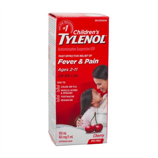 Children's Tylenol Fever and Pain (Berry)