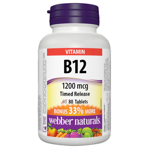 Webber B12 Vitamin 1200MCG