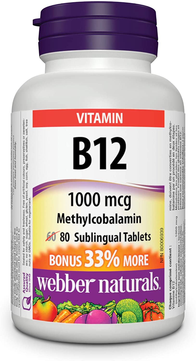 Dankzegging moreel Hijgend Webber B12 Vitamin 1000MCG - Beta Pharmacy