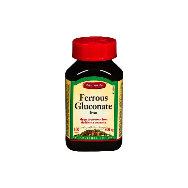 FERROUS GLUCONATE-100 Tablets - Beta Pharmacy