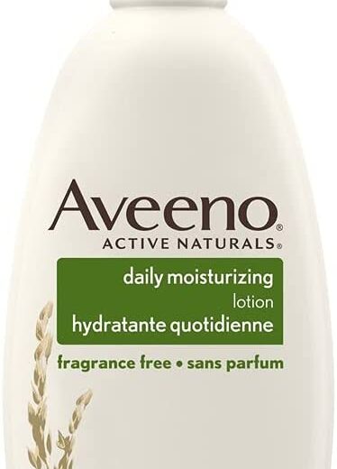 Aveeno Body Lotion with Pump, 532mL