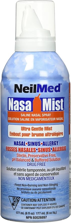 NeilMed NasaMist Saline Spray - Full Stream -177ml