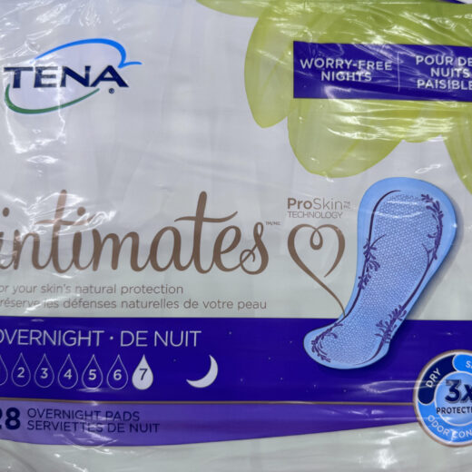 TENA intimates over night cout28