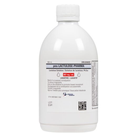 Pharma Science PMS - Lactulose Solution Laxative 500ML