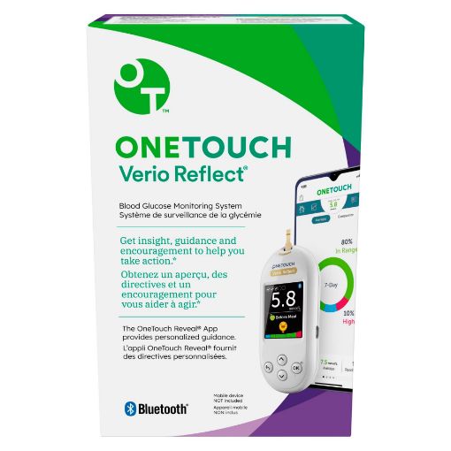 One Touch Verio Reflect Blood Glucose Meter/Monitor - Single Unit Meter