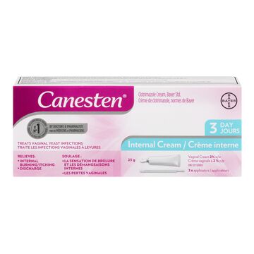 Canesten 3-Day Cream Clotrimazole 3 Treatments 25g