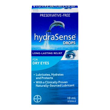 HydraSense Eye Drops For Dry Eyes 10ml