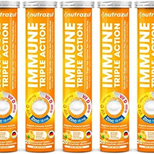 Nutrazul Immune Triple Action Effervescent Tablets -