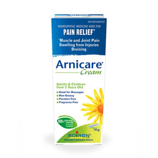 Boiron Arnicare Cream for Pain Relief  from Natural Sourced Plants Including Arnica Montana, Adult and Children 2+ 70g