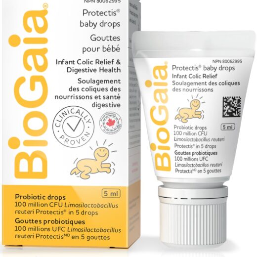 BioGaia Probiotic Baby Drops 5mL (125 Drops) for infant colic relief, newborns and babies