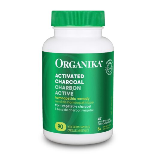 Organika Canadian-Made Activated Charcoal 90Vcap