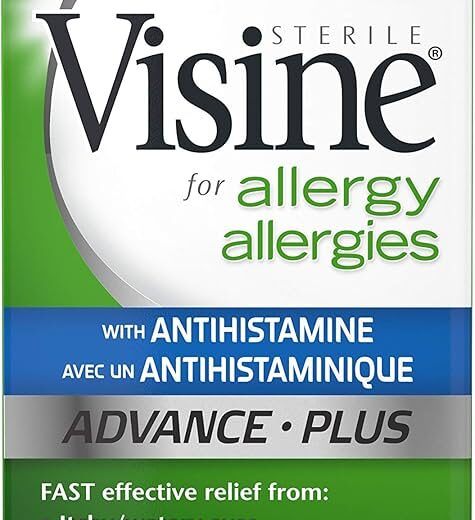 Visine Antihistamine Advance Allergy Eye Drops, 15 ml
