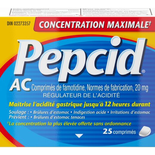 Pepcid AC Acid Controller Maximum Strength Tablets 20mg - 25Tabs