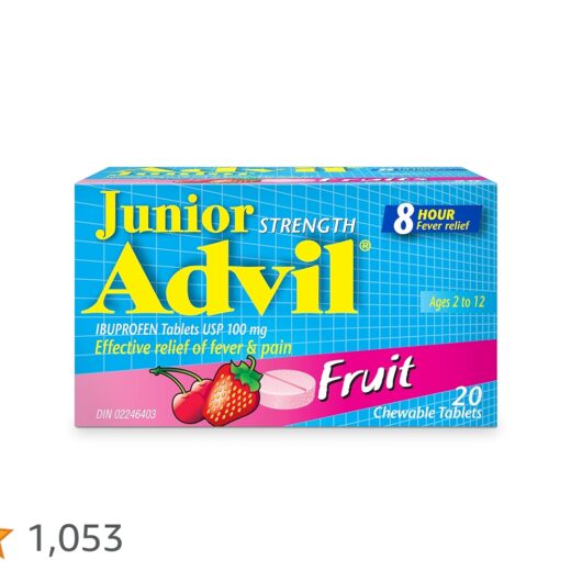Junior Strength Advil Fever from Cold or Flu