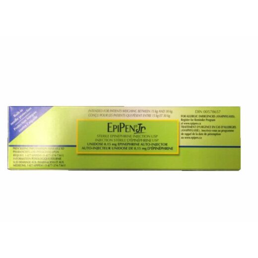 EpiPen® Auto-injectors for the Emergency Treatment of life-threatening allergic reactions For Junior . 0.3 mg