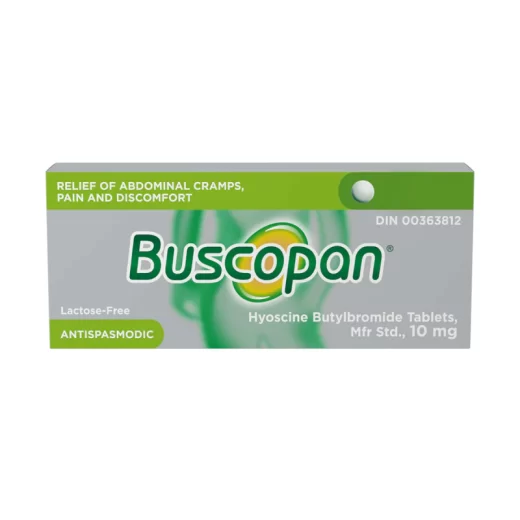 Buscopan IBS  Hyoscine Butylbromide Relief 10mg 20Tabs