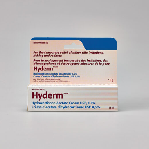 Hyderm Hydrocortisone Acetate Cream 0.5% 15 gr