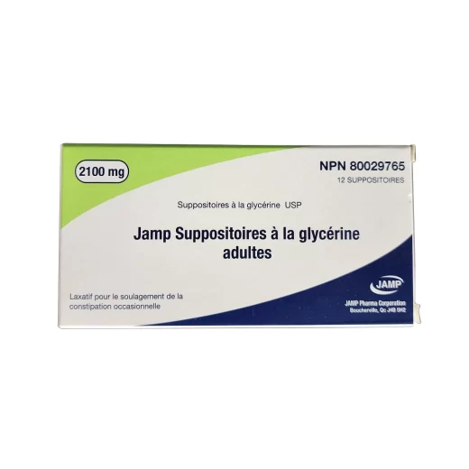 JAMP GLYCERINE Suppositories