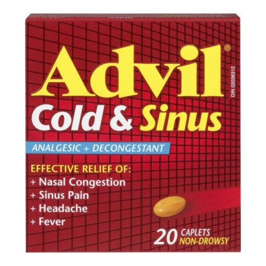 Advil Cold & Sinus Caplets - 20's
