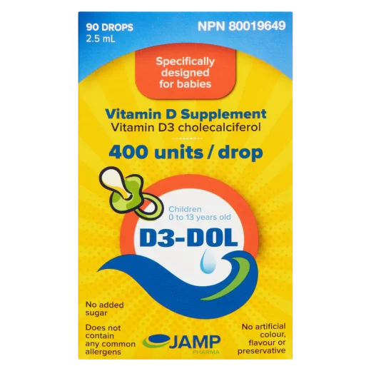 JAMP-D3-DOL LIQ 90 GTE 400UI BTL 2.5 400UI