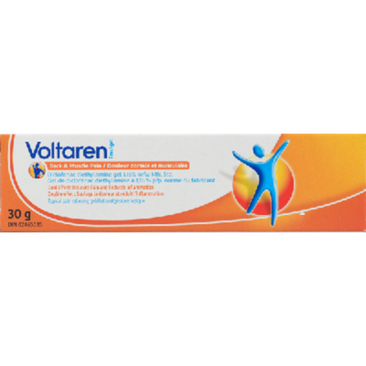 Voltaren Emulgel Back & Muscle Pain Gel 30g