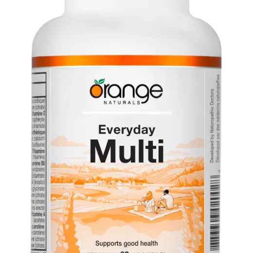 Orange Naturals - Everyday Multi, 60 Capsules 30-Day Supply - Multivitamin for Immune Support Supplement - Multi Antioxidant Supplement - Healthy Bones, Healthy Teeth, Eye Health and Energy Support