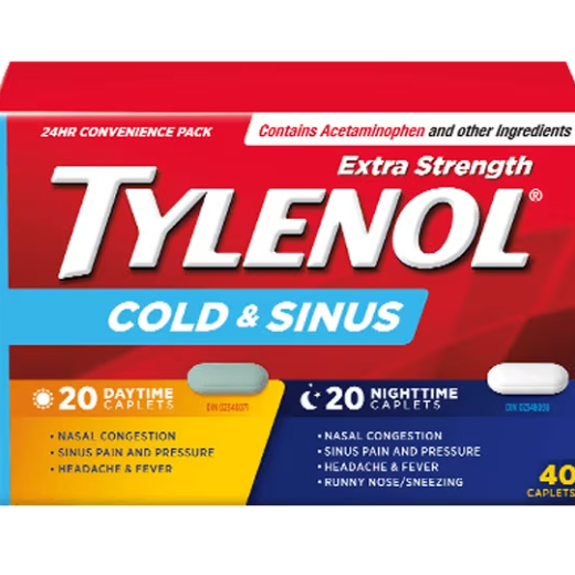 Quick Add TYLENOL COLD&SINUS DAY/NIGHT 10+10