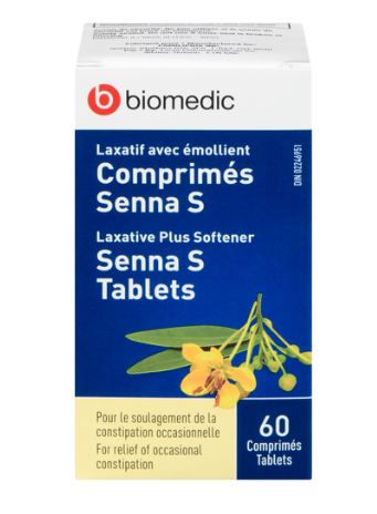 Biomedic laxative plus softener tablets 60un